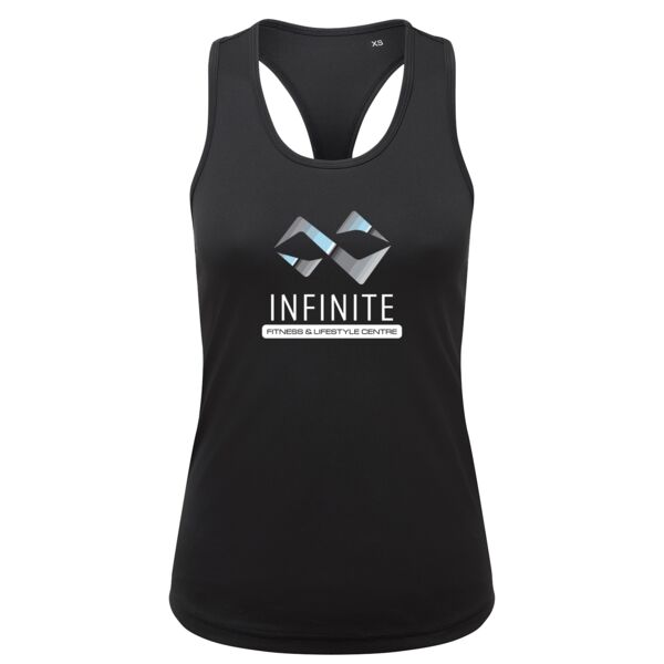 Women’s Recycled Performance Slim Racerback Vest Thumbnail